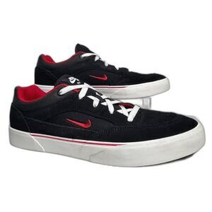 Nike SB Malor Black Red White Sneakers Men's Size 11.5